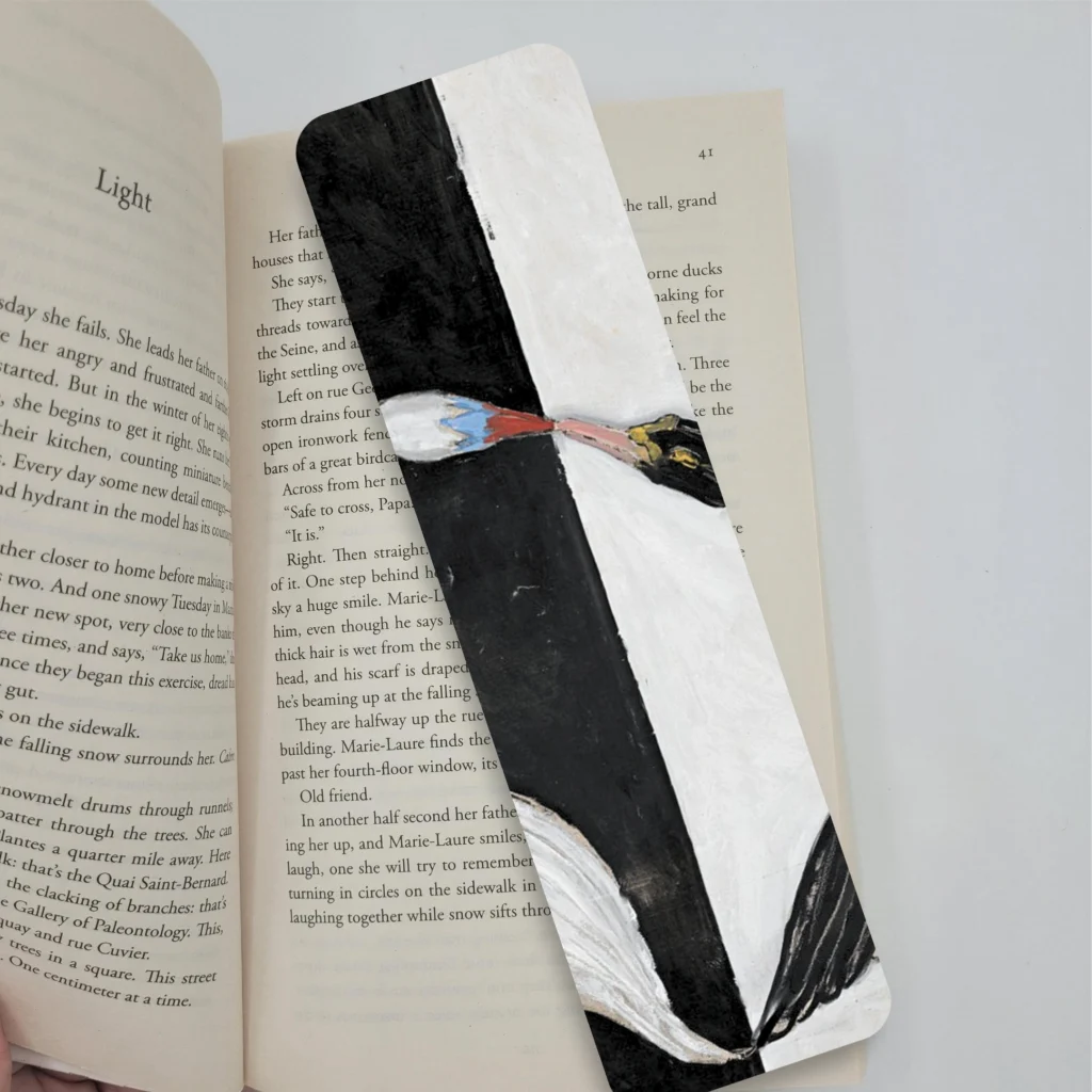 The Swan by Hilma af Klint Bookmarks Set of 5