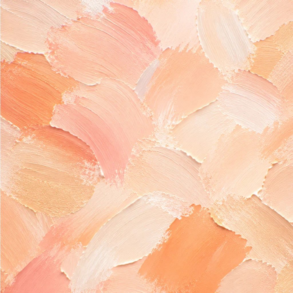 Apricot Canvas Envelope Liner Template featuring hand-painted peach, apricot, cream, and warm beige brushstrokes for elegant wedding invitations.