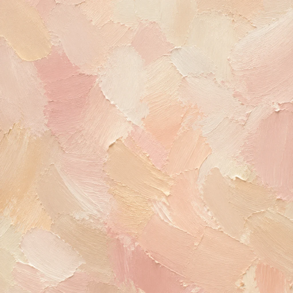 Champagne Canvas envelope liner featuring textured painterly brushstrokes in soft champagne, blush pink, ivory, warm cream, and pale peach for elegant wedding invitations.