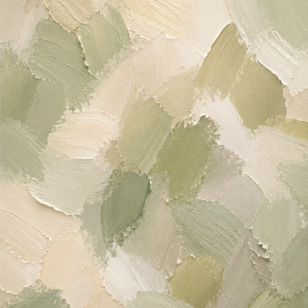 Sage Canvas Envelope Liner Template featuring textured sage green, ivory, and cream brushstroke artwork, editable in Canva for wedding invitations.