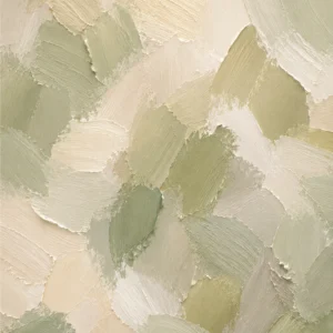 Sage Canvas Envelope Liner Template featuring textured sage green, ivory, and cream brushstroke artwork, editable in Canva for wedding invitations.
